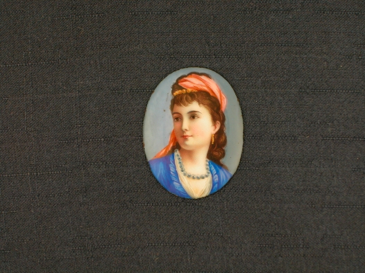 Portrait de femme au turban