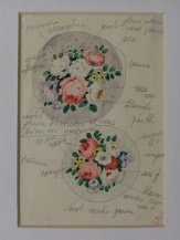 Compositions florales - Projet de miniatures