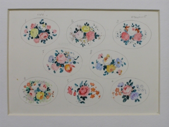 Compositions florales - Projet de miniatures